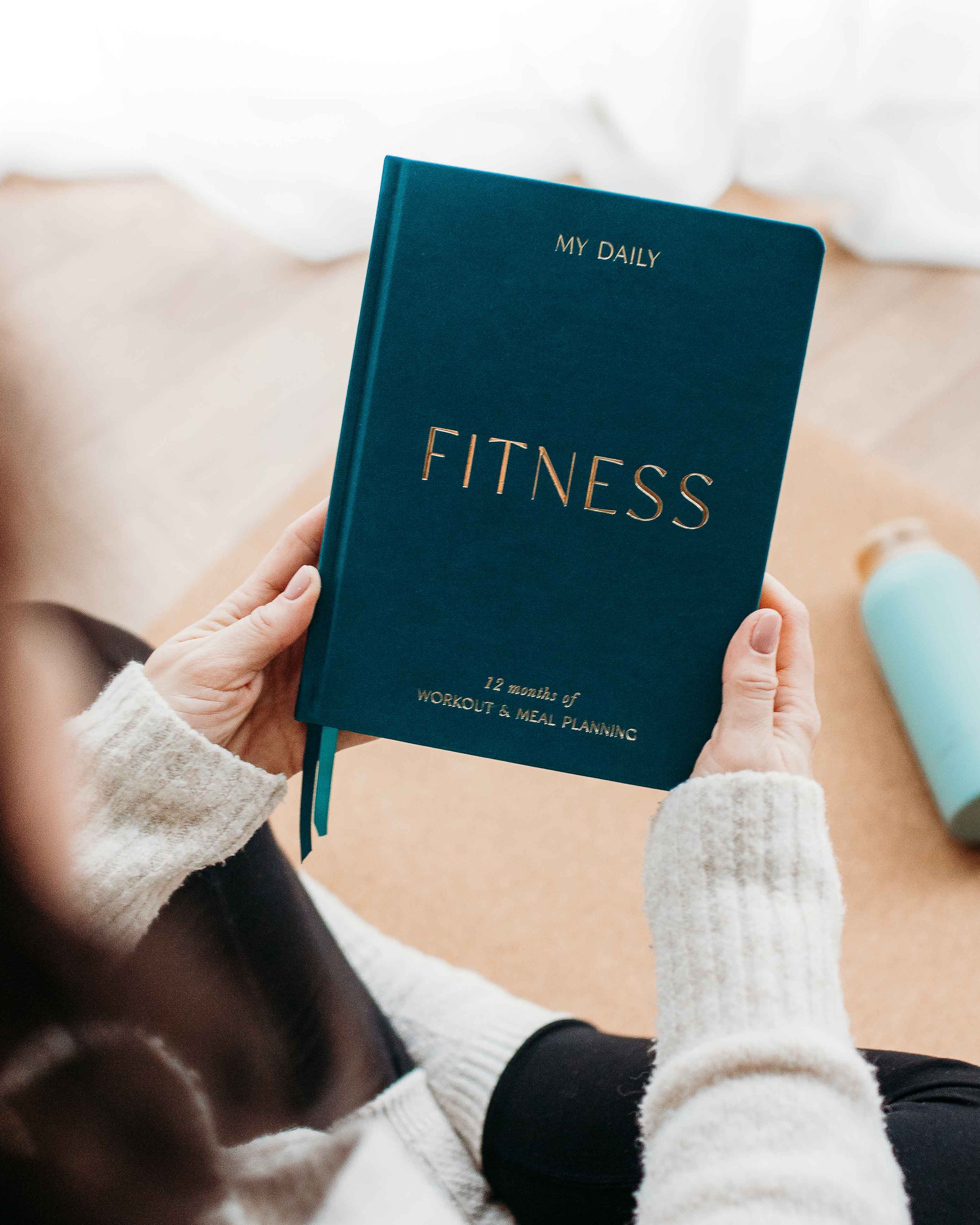 My Daily Fitness Planner - Workout and Meal Planner (Forest)