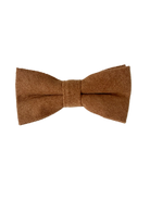 Special Bow Tie ** For Dog Tuxedo Wedding Harness ONLY** 103 Tan Suede