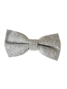 Special Bow Tie ** For Dog Tuxedo Wedding Harness ONLY** 110 Light Grey Tweed