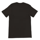 Mrs Premium Unisex Crewneck T-shirt in Black with White Embroidery