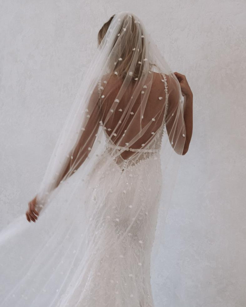 MADE WITH LOVE HARLOW VEIL| HEART VEIL| PETAL VEIL| MWL VEIL