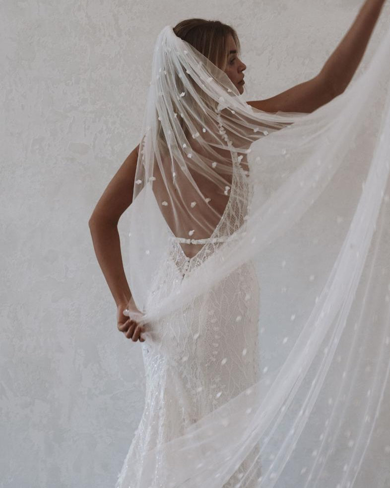 MADE WITH LOVE HARLOW VEIL| HEART VEIL| PETAL VEIL| MWL VEIL