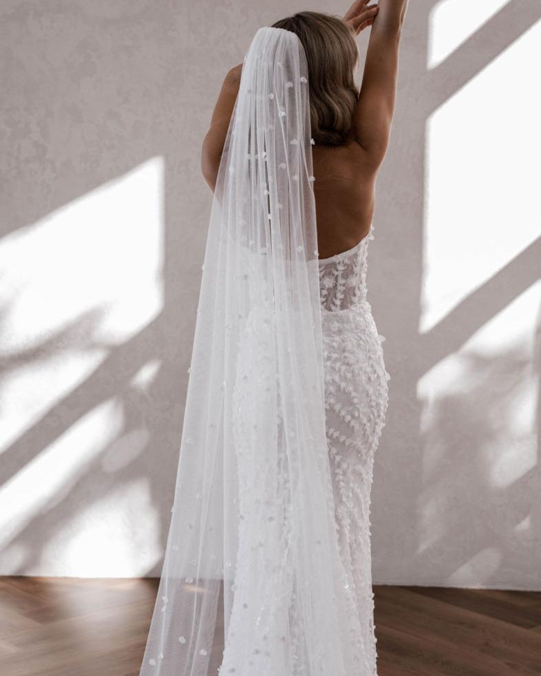MADE WITH LOVE HARLOW VEIL| HEART VEIL| PETAL VEIL| MWL VEIL