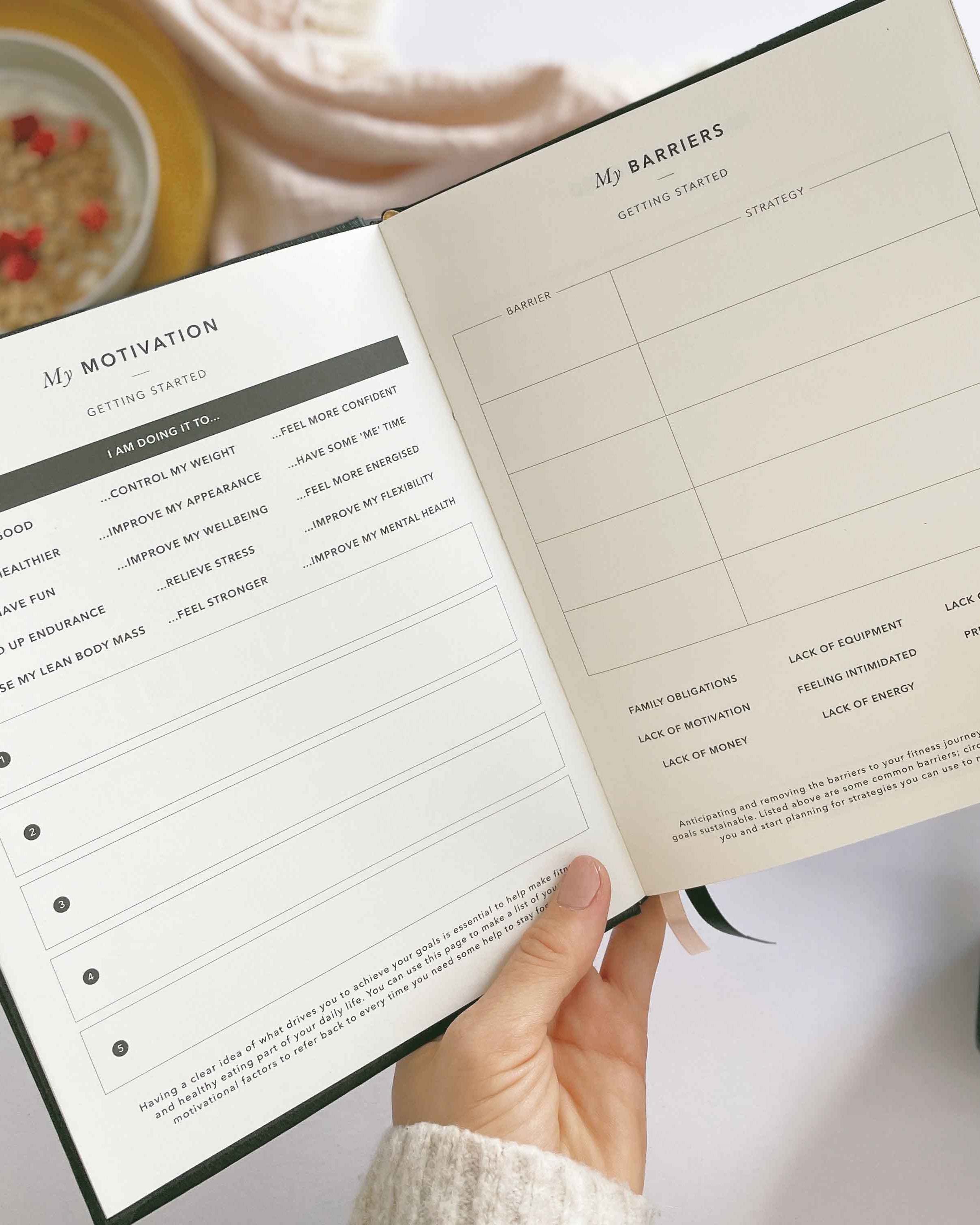 My Daily Fitness Planner - Workout and Meal Planner (Curve)