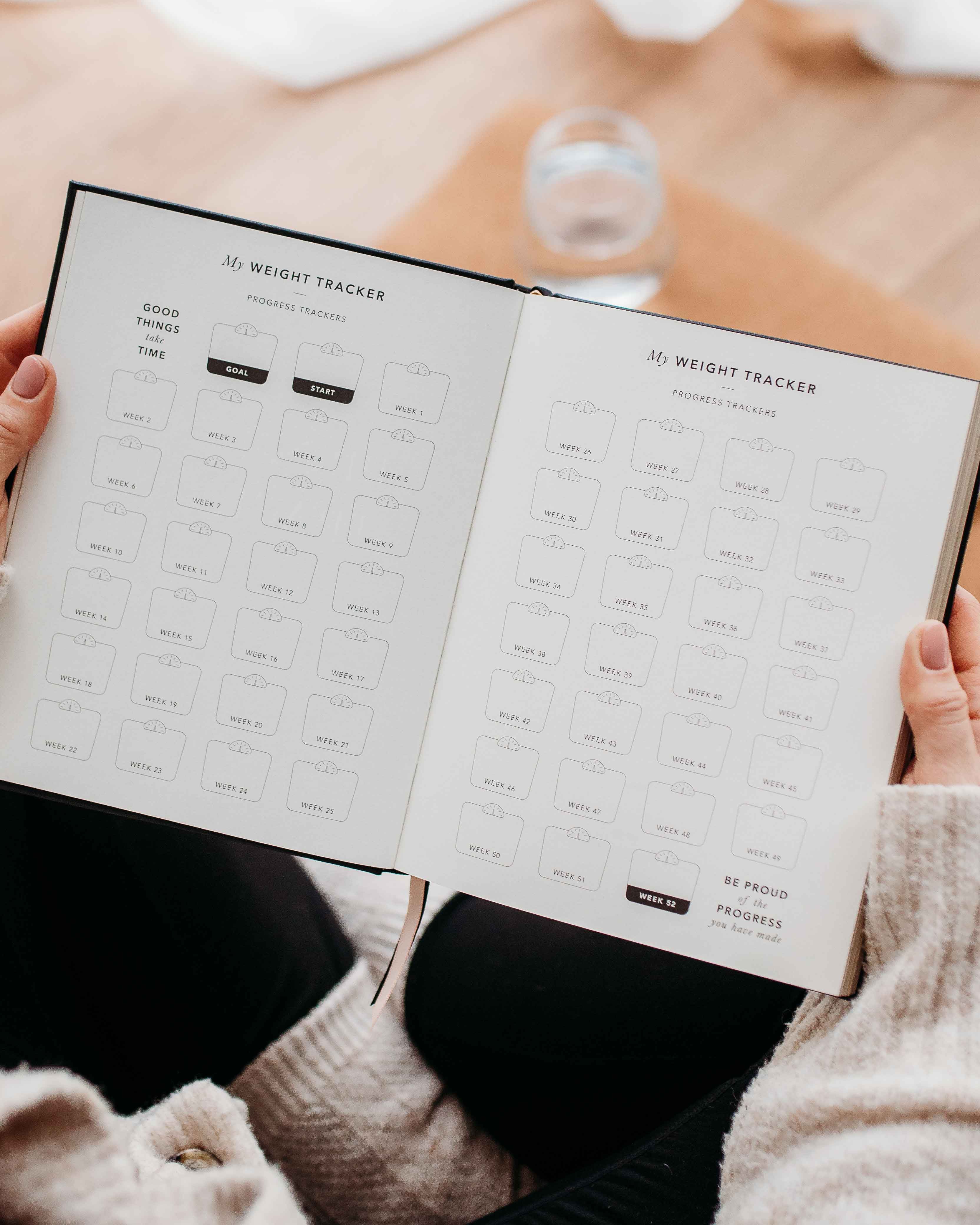 My Daily Fitness Planner - Workout and Meal Planner (Curve)