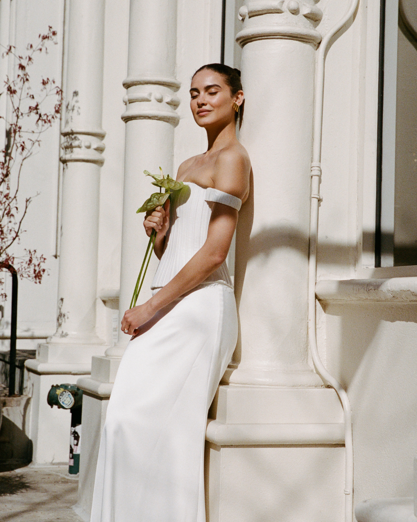 Duke strapless bodice and skirt set by MWL Bride