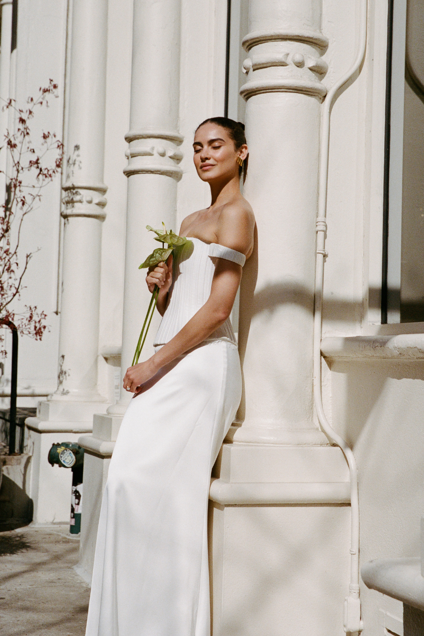 Duke strapless bodice and skirt set by MWL Bride
