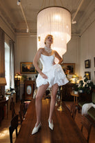 PALLARA |MIKADO MINI DRESS | CORSET MINI DRESS | BRIDAL EVENING DRESS