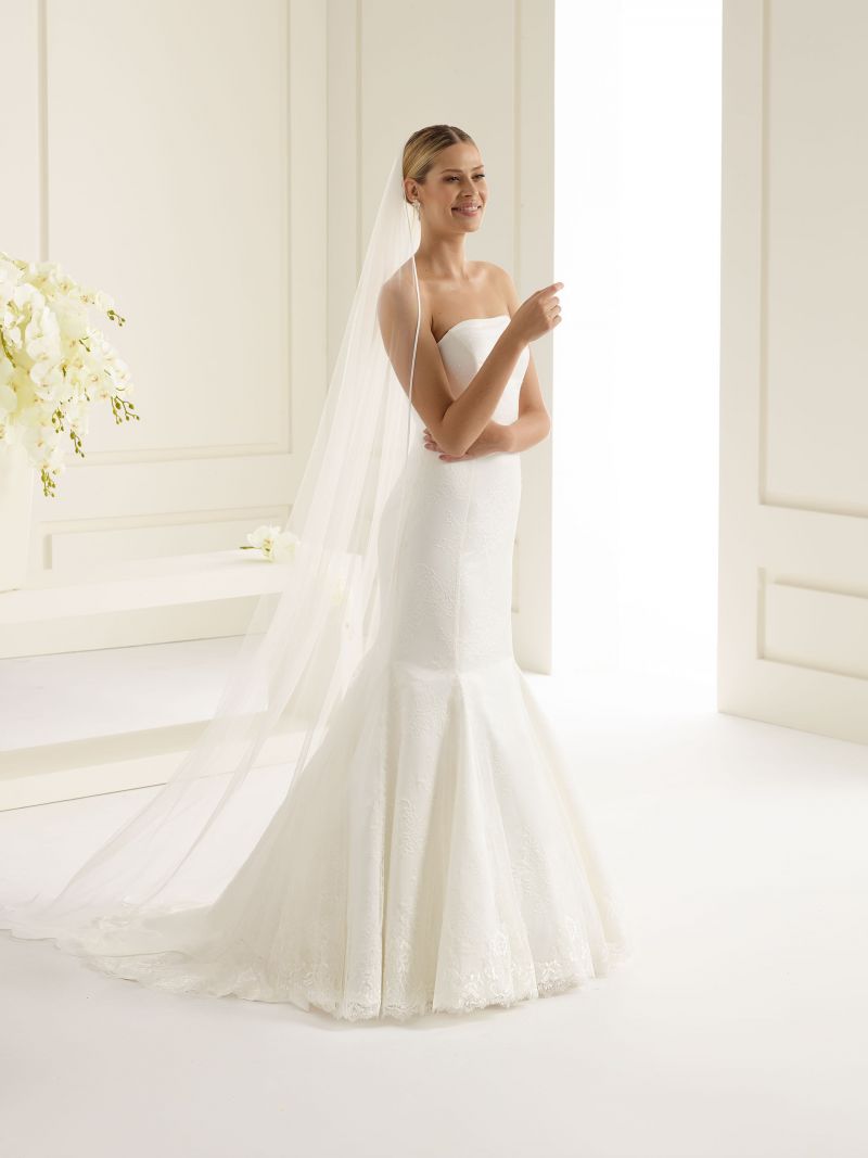 SATIN EDGE VEIL | 110CM - 300CM 220cm