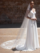 VEIL WITH LACE APPLIQUÉ | 300CM