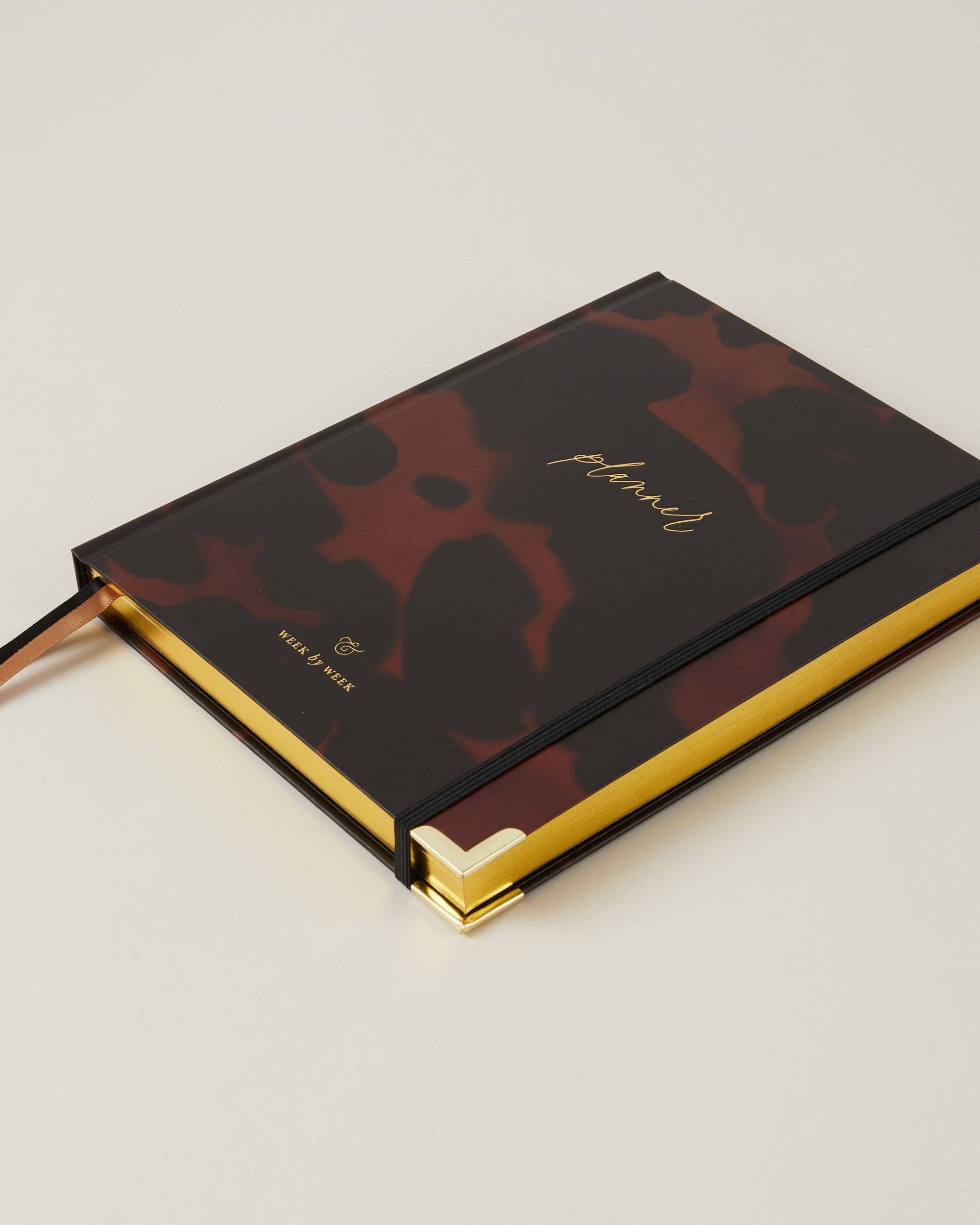 Undated Weekly Planner - Tortoise - diary gift for her