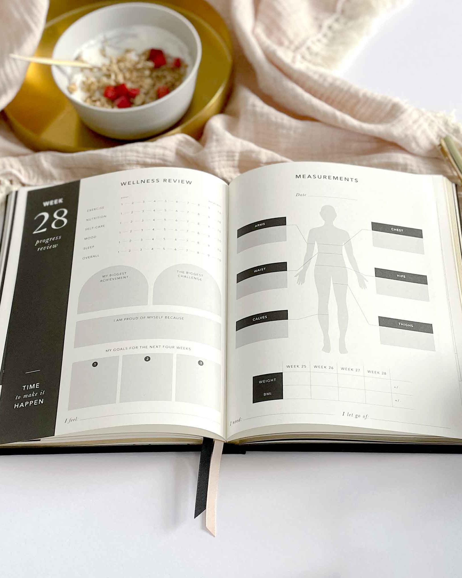 My Daily Fitness Planner - Workout and Meal Planner (Forest)