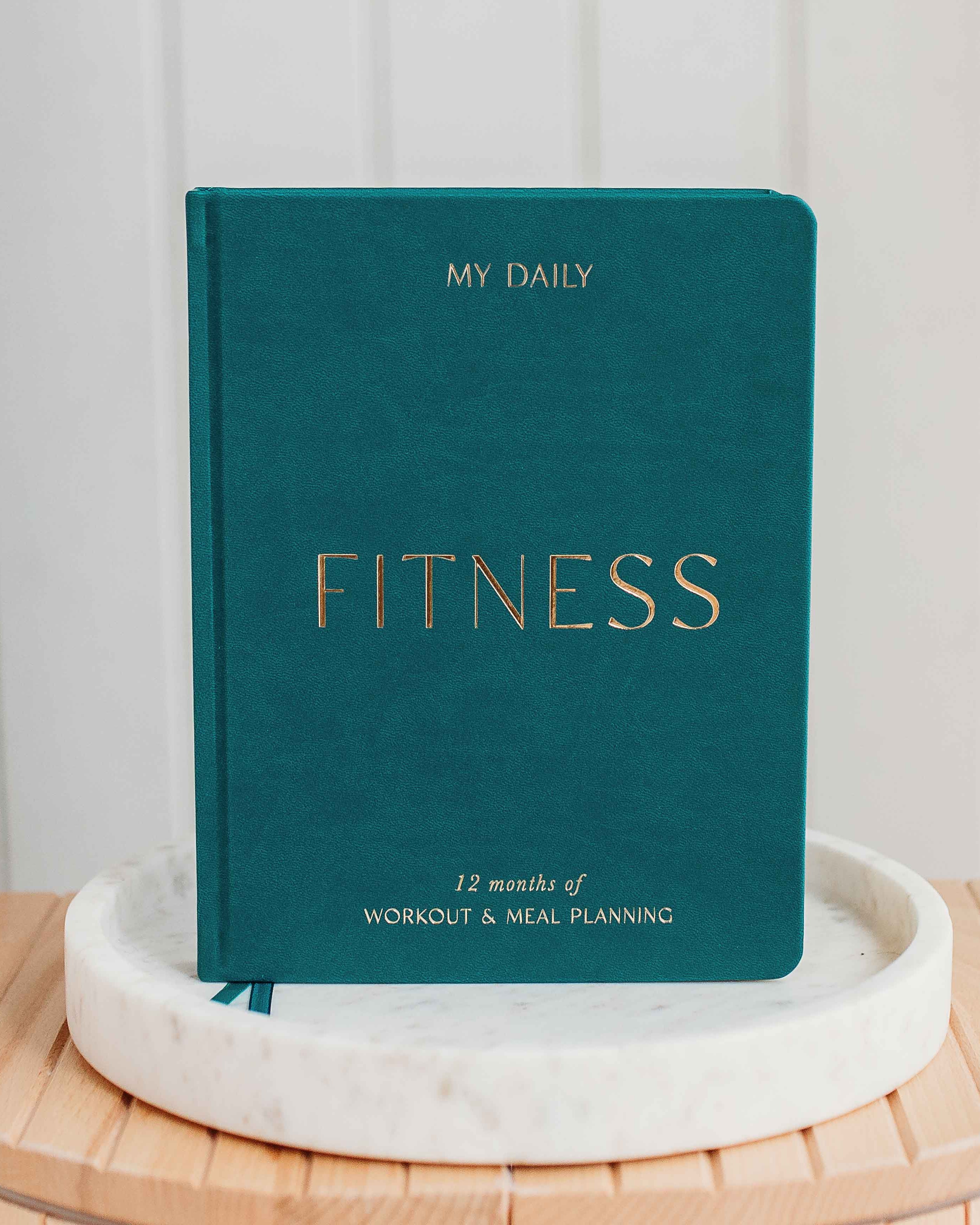 My Daily Fitness Planner - Workout and Meal Planner (Forest)