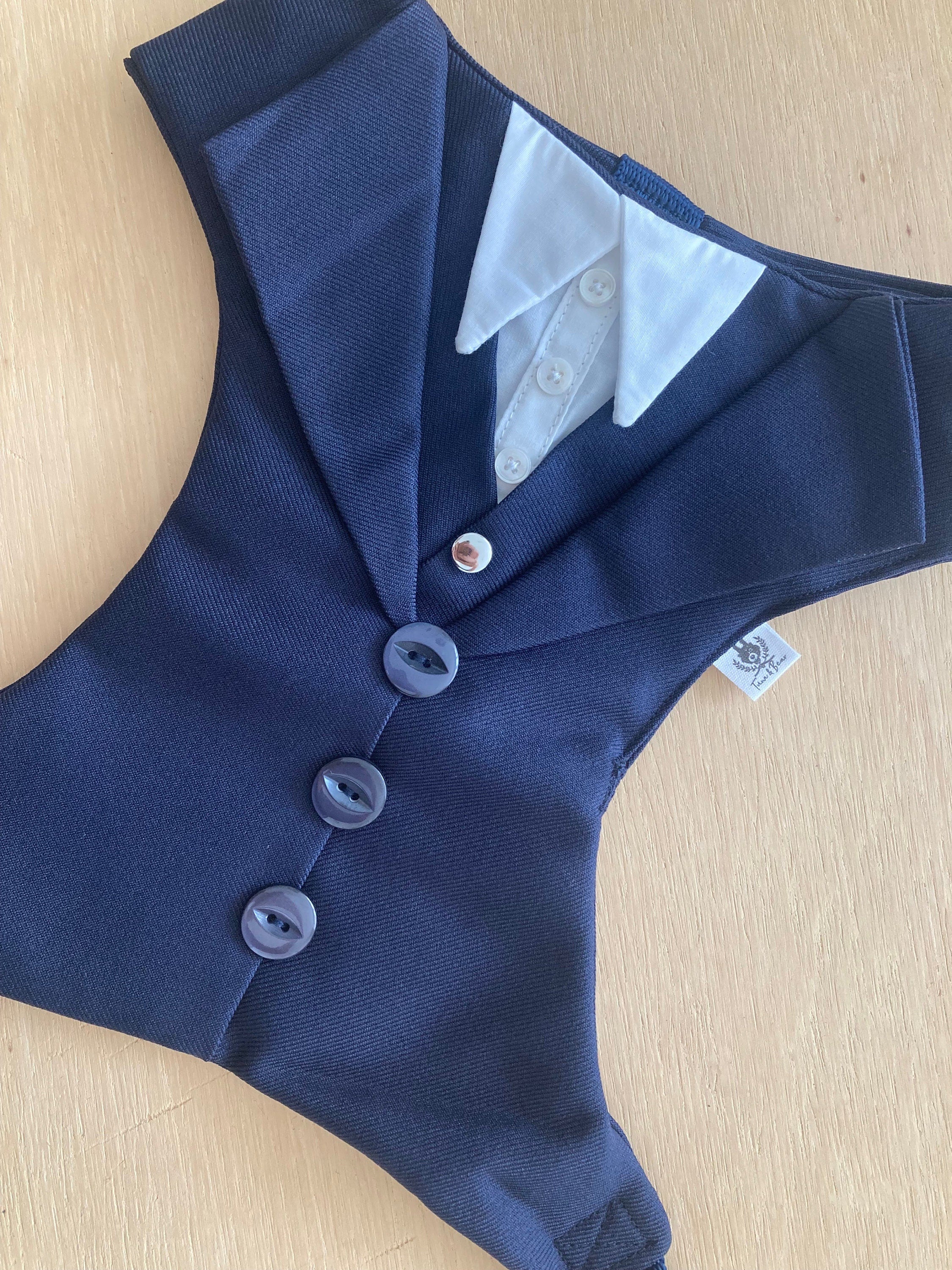 Navy Dog Tuxedo