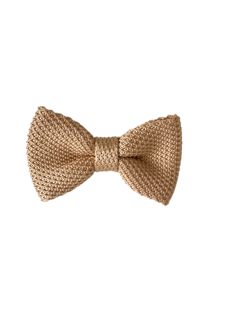 Special Bow Tie ** For Dog Tuxedo Wedding Harness ONLY** 104 Champagne Knit