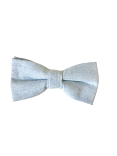 Special Bow Tie ** For Dog Tuxedo Wedding Harness ONLY** 112 Light Blue Linen