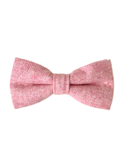 Special Bow Tie ** For Dog Tuxedo Wedding Harness ONLY** 116 Tweed Pink