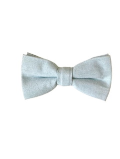 Special Bow Tie ** For Dog Tuxedo Wedding Harness ONLY** 122 Pale Blue Linen