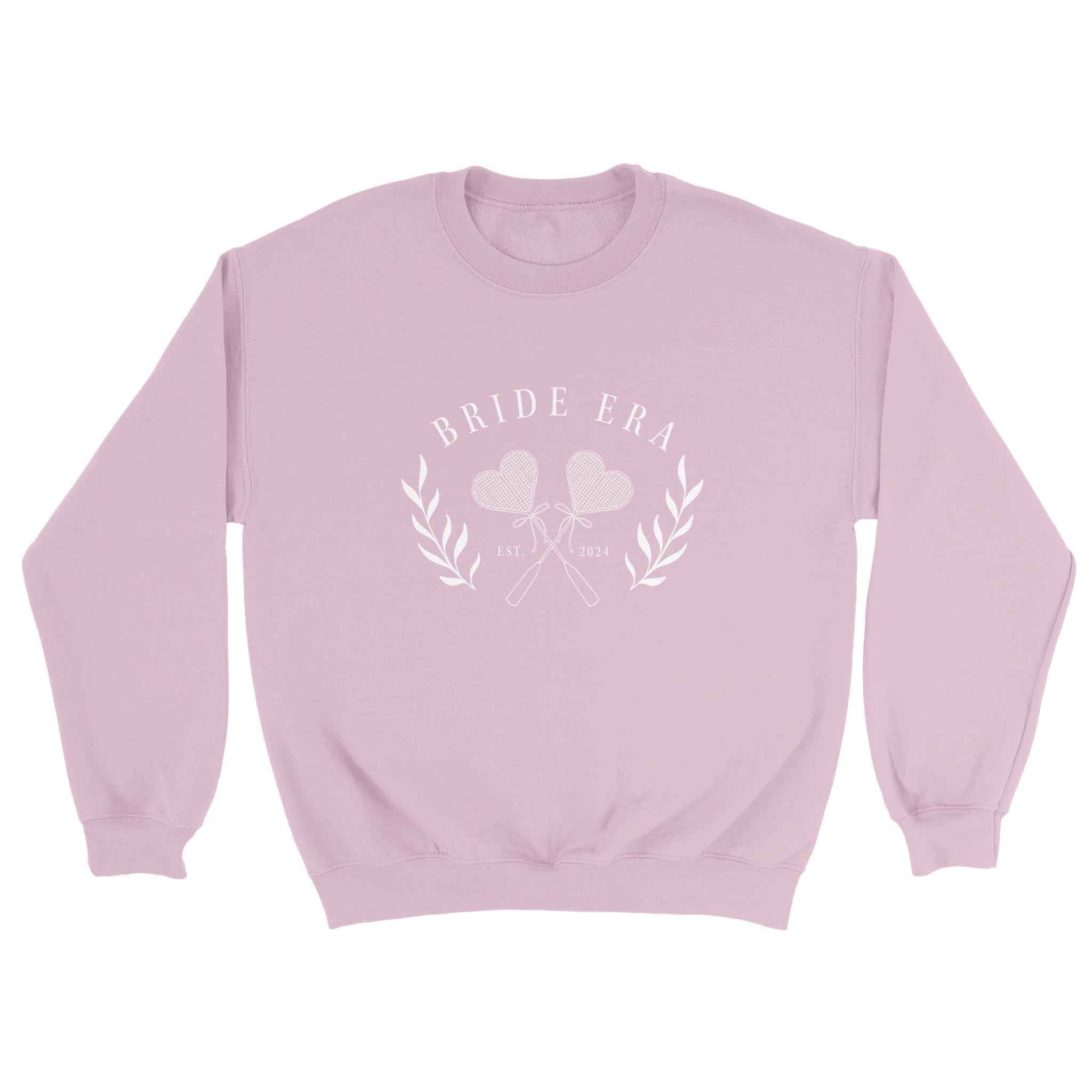 BRIDE ERA | VINTAGE STYLE CREWNECK SWEATSHIRT | 3 COLOUR OPTIONS Light Pink