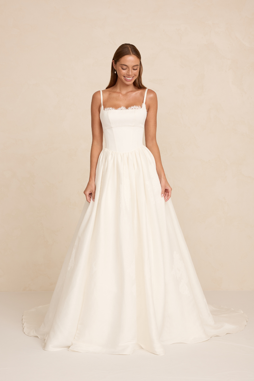 Adeline wedding dress by Made With Love - detail