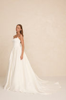 Adeline wedding dress by Made With Love - back detail