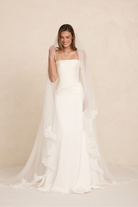 Andie wedding dress by Made With Love - back detail