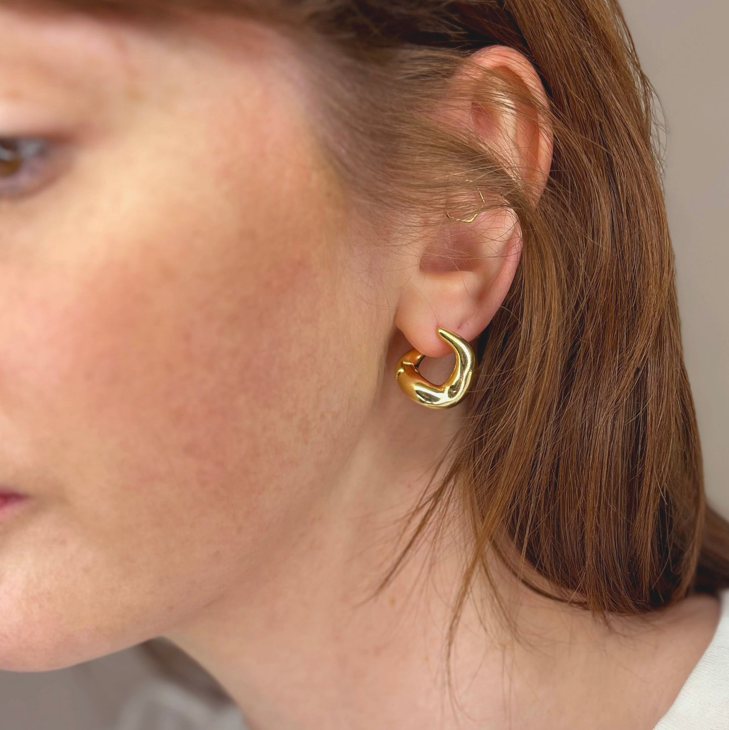 BLB Organic Hoop Earrings