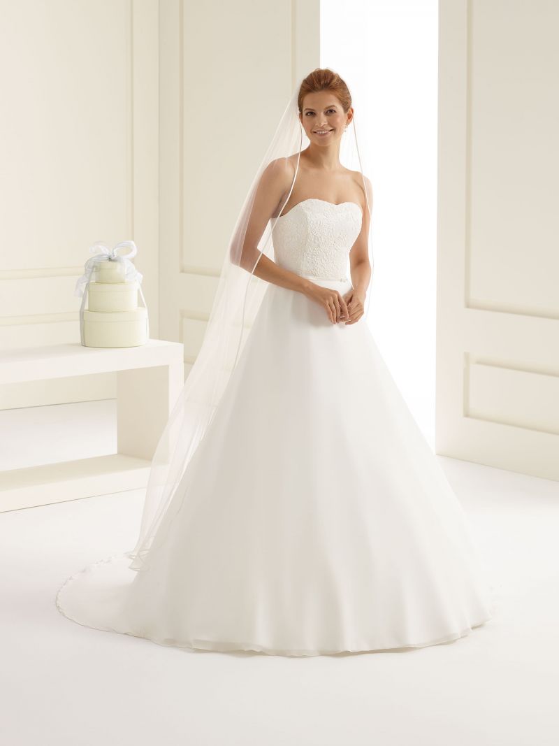 SATIN EDGE VEIL | 110CM - 300CM 170cm