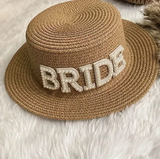 Bride Straw Sun Hat
