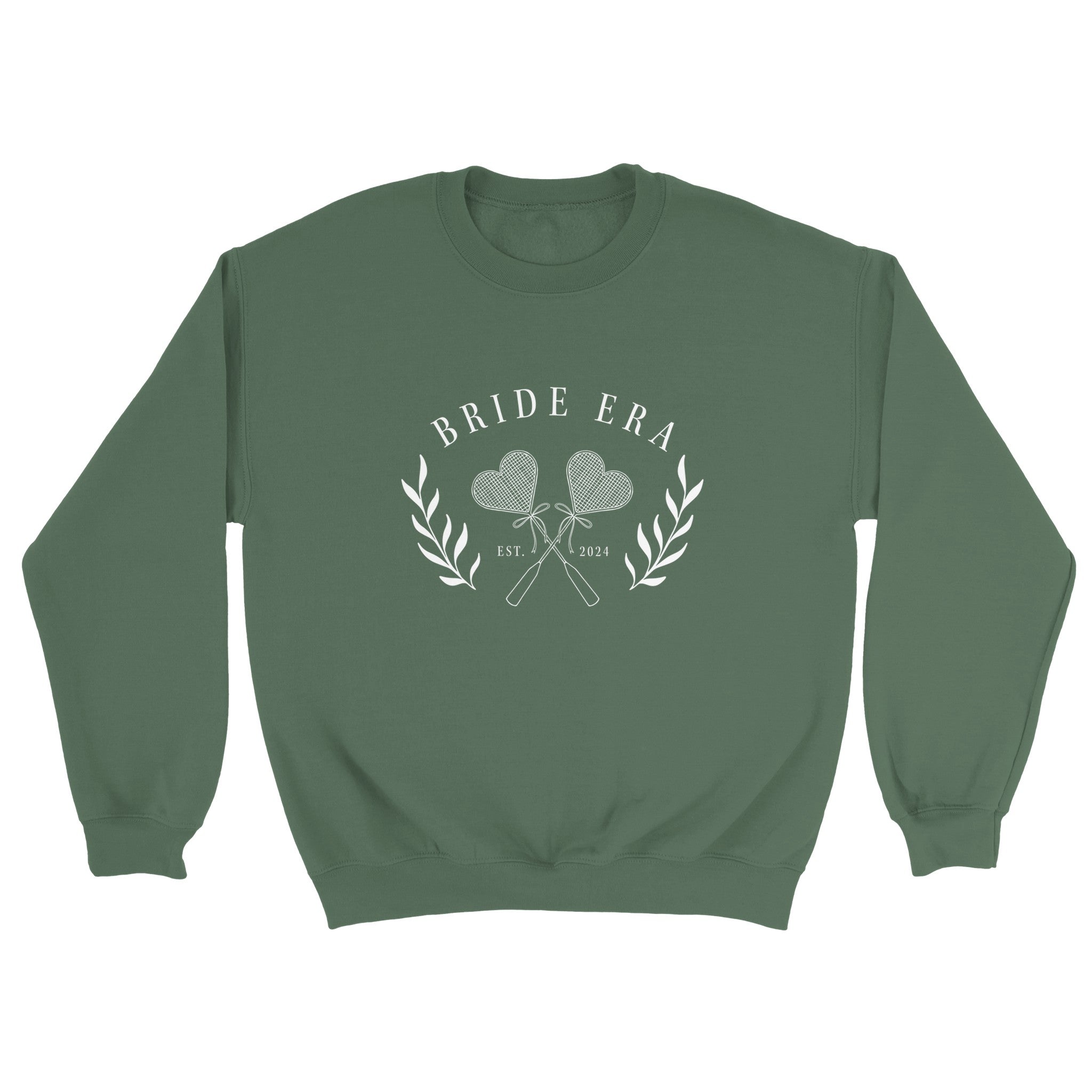 BRIDE ERA | VINTAGE STYLE CREWNECK SWEATSHIRT | 3 COLOUR OPTIONS Military Green
