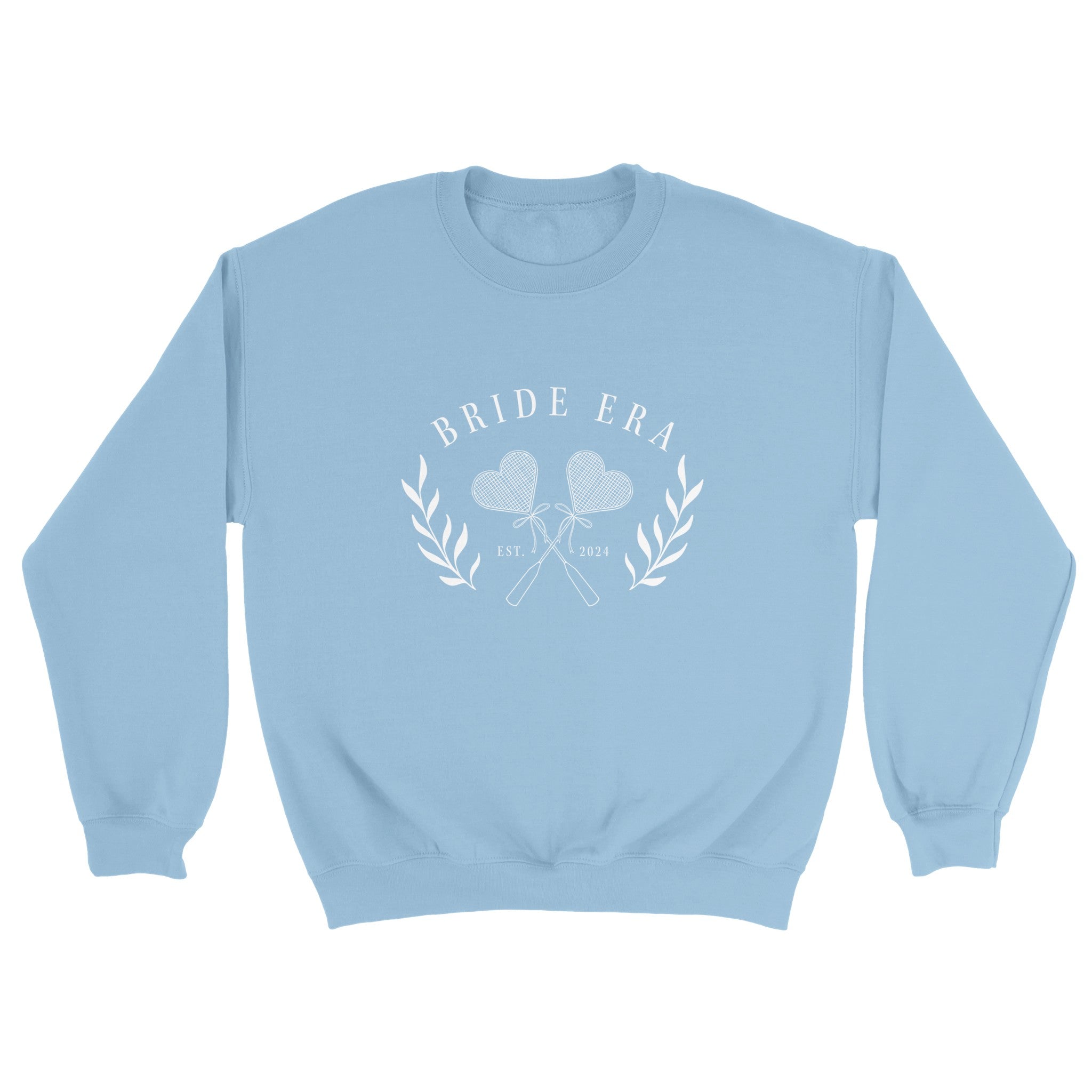BRIDE ERA | VINTAGE STYLE CREWNECK SWEATSHIRT | 3 COLOUR OPTIONS Light Blue