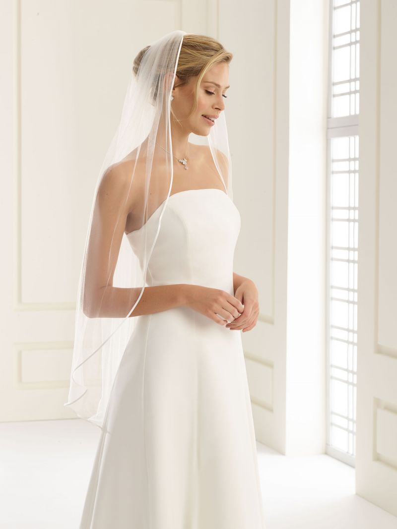SATIN EDGE VEIL | 110CM - 300CM 110cm